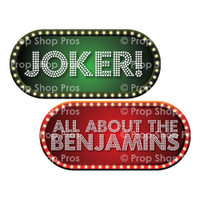 Prop Shop Pros Casino Photo Booth Props Joker & All About The Benjamins