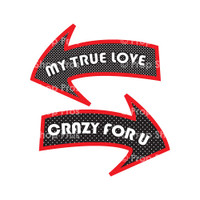 Prop Shop Pros Valentines Photo Booth Props My True Love & Crazy For u