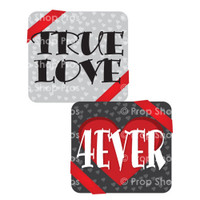 Prop Shop Pros Valentines Photo Booth Props True Love & 4 EVER