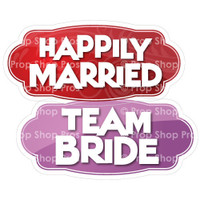 Wedding Signs | Modern Wedding | B-STOCK | Photo Booth Props | Prop Signs 