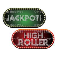 Casino Signs | Vegas Signs | B-STOCK | Photo Booth Props | Prop Signs