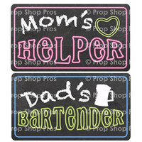Family Signs | Family Matters | Photo Booth Props | Prop Signs 