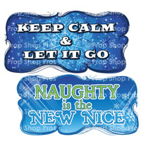 Christmas Signs | Traditional Part #2 | B-STOCK | Photo Booth Props | Prop Signs