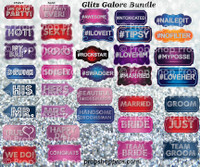 Glitz Galore Signs | Photo Booth Props | Prop Signs  