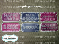 Glitz Galore Signs | Photo Booth Props | Prop Signs  