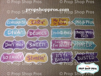 Sweet 16 (Sixteen) Signs | B-STOCK | Photo Booth Props | Prop Signs