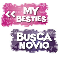 Quinceañera Signs | B-STOCK | Photo Booth Props | Prop Signs 