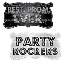 Prom Signs | Prom Complete Bundle | Photo Booth Props 