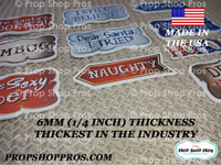 Christmas Signs | Traditional Part #1 | B-STOCK | Photo Booth Props | Prop Signs