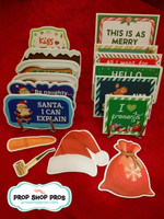 Christmas Signs | Fun Bundle | B-STOCK | Photo Booth Props | Prop Signs  