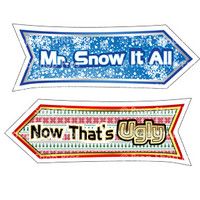 Christmas Signs | Traditional Part #3 | B-STOCK | Photo Booth Props | Prop Signs