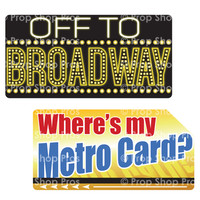 New York City Signs | B-STOCK | Photo Booth Props | Prop Signs 