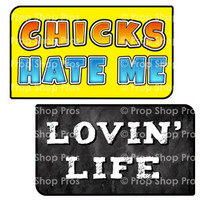 Party Signs | Anytime Party "10" | B-STOCK | Photo Booth Props | Prop Signs