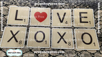 LOVE / XOXO Letters Bundle | B-STOCK | Photo Booth Props | Love Props 