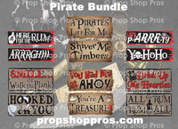 Prop Shop Pros Pirate Photo Booth Props 