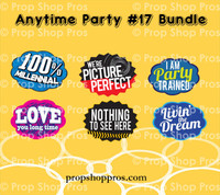 Prop Shop Pros Anytime Party 17 Photo Booth Props 