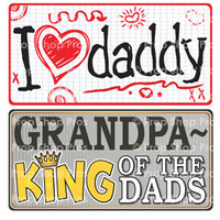 Fathers Day Signs | B-STOCK | Photo Booth Props | Prop Signs