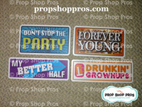 Party Signs | Anytime Party "18" | Photo Booth Props | Prop Signs