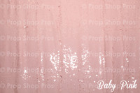 Baby Pink Large Sequin Photo Booth Backdrop | Photo Booth Backdrops 