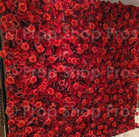 RED ROSES FLOWER WALL | FLOWER WALL | RED ROSE FLOWER WALL 