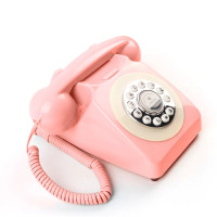 PINK PUSH BUTTON AUDIO GUEST BOOK PHONE | AUDIO GUEST BOOK PHONE