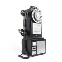 BLACK PAYPHONE STYLE AUDIO GUEST BOOK PHONE | AUDIO GUEST BOOK 