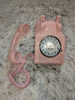 PINK ROTARY AUDIO GUEST BOOK PHONE | AUDIO GUEST BOOK PHONE