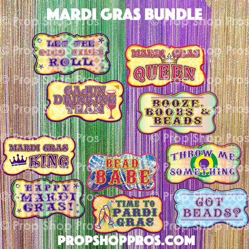 A Bit of Mardi Gras Pizzazz - February Door Display – SupplyMe