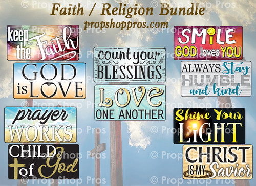 Best Faith Religion Photo Booth Props | Props Shop Pros