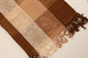 Pashmina Stole with Shades Of Brown and Cream