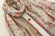 Offwhite  Shawl with Pink and Blue Full Body Intricate Weaves