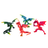 Pewter dragons side facing Pewter dragons side facing
