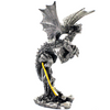 Dragon figurine facing away