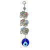 Three Intricate Elephants - 2.25" Evil Eye Three Intricate Elephants - 2.25" Evil Eye