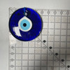 5" Handmade Turkish Evil Eye Wall Hanging – Blue Glass Nazar Bead (EE10006)