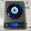 5" Handmade Turkish Evil Eye Wall Hanging – Blue Glass Nazar Bead (EE10006)