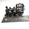 Black Ornament Locomotive Train Crystal Temptations Swarovski