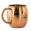 18oz Hammered Copper Barrel Moscow Mule Mug by Paykoc MM3456