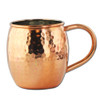 18oz Hammered Copper Barrel Moscow Mule Mug by Paykoc MM3456