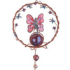 Copper & Gem Fairy Chime, Pink 34"L GS99840 Copper & Gem Fairy Chime, Pink 34"L GS99840