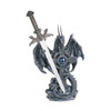 Dragon With Sword, Silver 5" GS71331