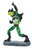 Frog, Green W/Black Mask 8"H GS61176 Frog, Green W/Black Mask 8"H GS61176