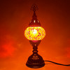 Turkish Mosaic Table Lamp - 4''x11.5" - MB1 - 1 Count Assorted Orange Hue