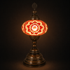 Turkish Mosaic Table Lamp -  9"x22" - MB4 - Red