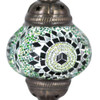 Turkish Mosaic Lamp Shade - B2 - Green - Style 1 Turkish Mosaic Lamp Shade - B2 - Green - Style 1