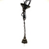 Turkish Mosaic Lantern Hanging Single Chain - 5"x23.5" - B2S