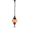 Turkish Mosaic Lantern Hanging Single Chain - 5"x23.5" - B2S