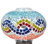 Turkish Mosaic Lamp Shade - B3 - Rainbow - Style 1 Turkish Mosaic Lamp Shade - B3 - Rainbow - Style 1