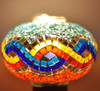 Turkish Mosaic Lamp Shade - B3 - Rainbow - Style 1 Turkish Mosaic Lamp Shade - B3 - Rainbow - Style 1