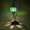 Turkish Mosaic Camel Neck Lamp - 8.5"x16.25" - DB1 - 1 Count Assorted Green Hue